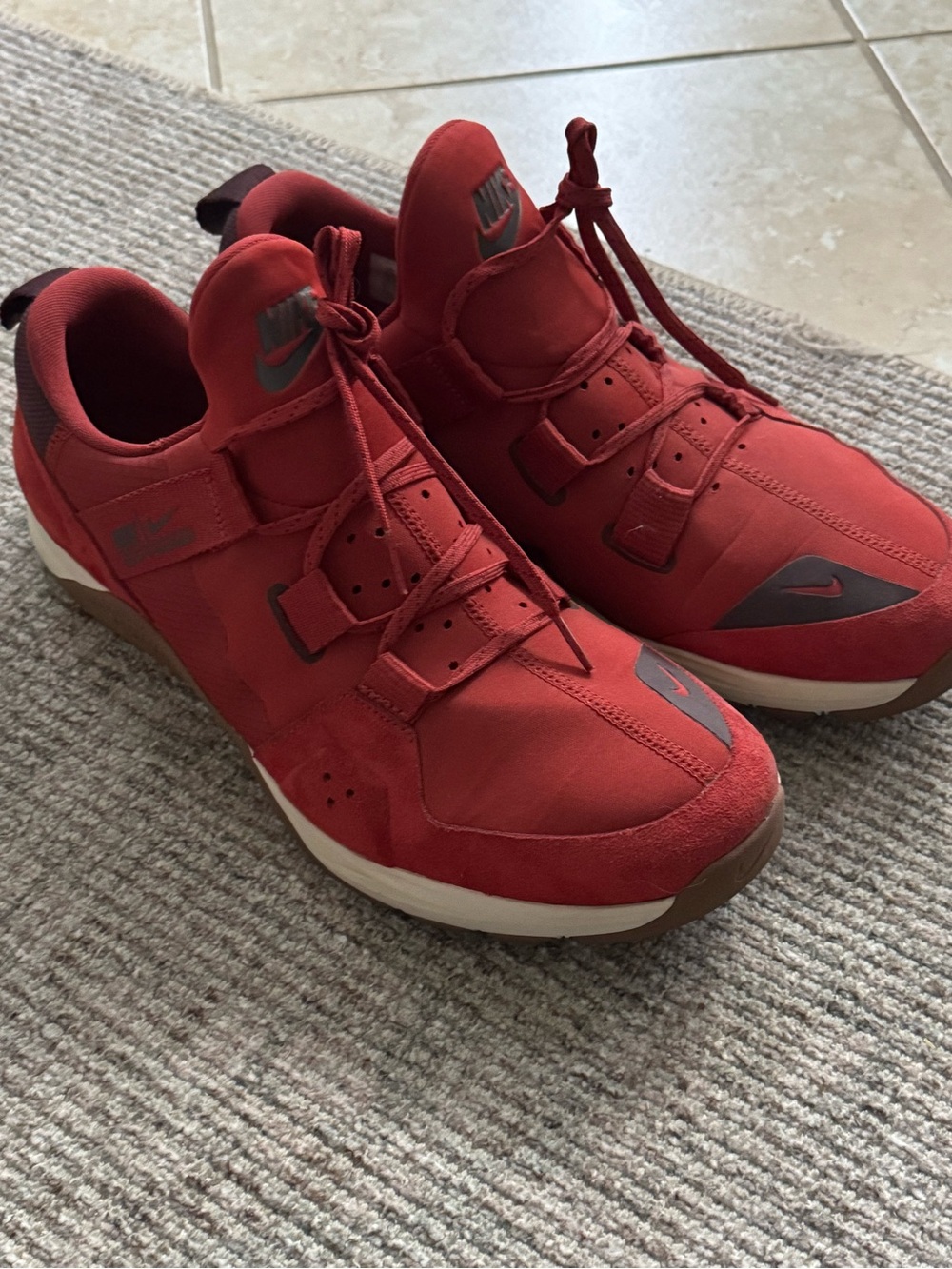 Nike Red Sneakers- Brand New, Never Worn